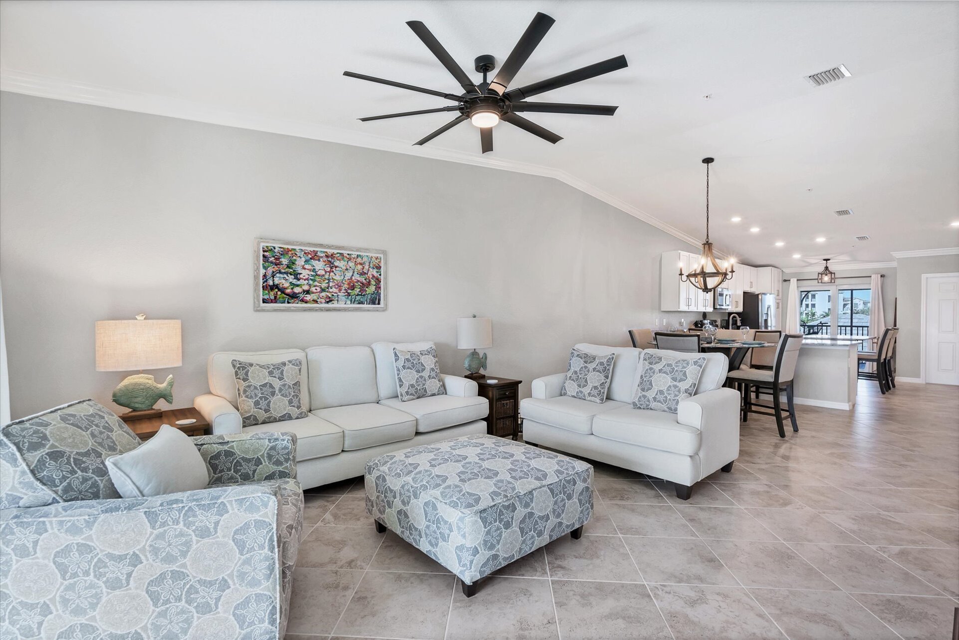 Open floor concept