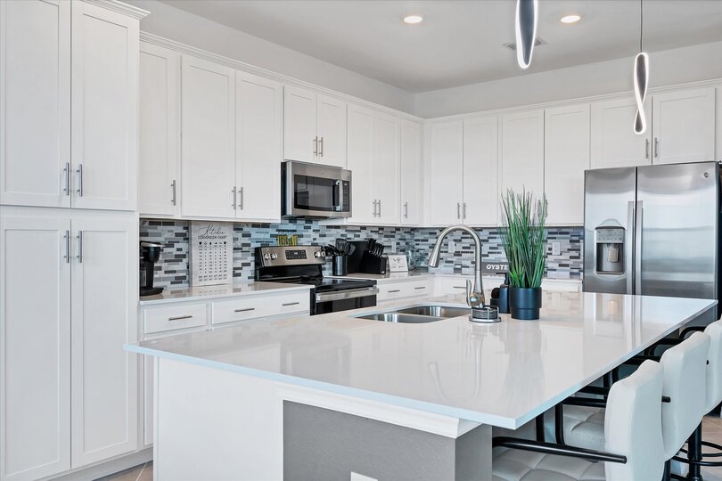 Open and spacious kitchen