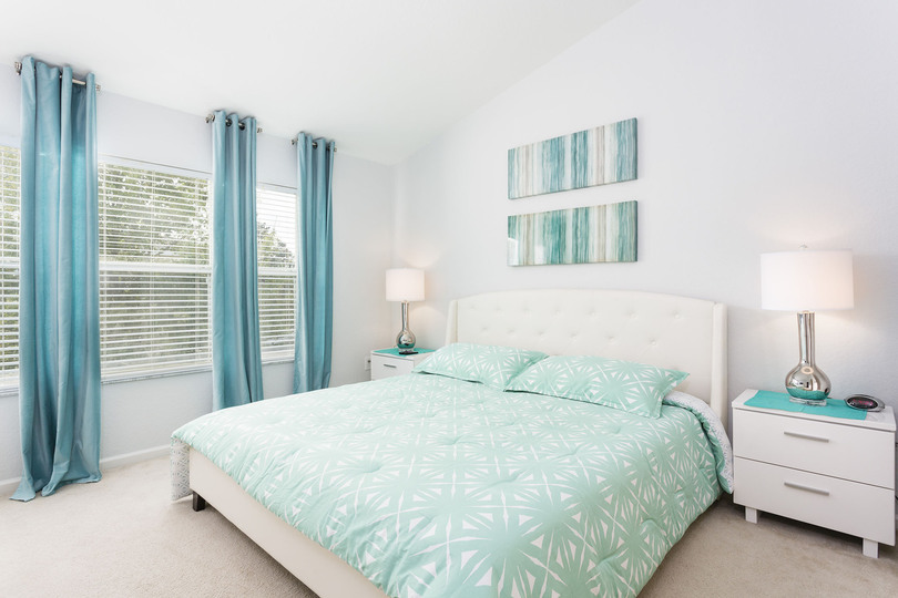 Featuring a comfortable King bed