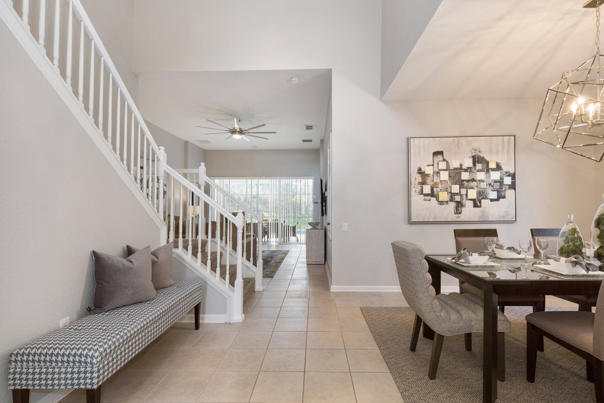 Be welcomed into luxury from the moment you step inside the door