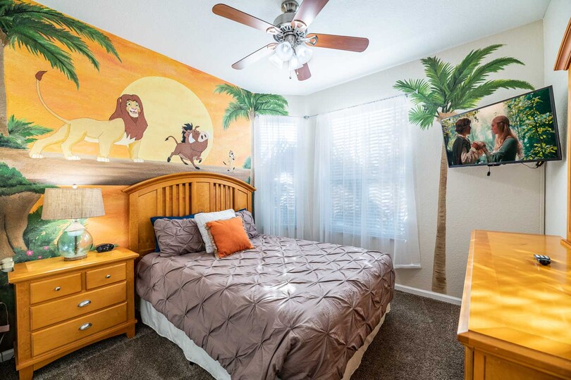 This exceptional mural will make you feel like you are in the movie
