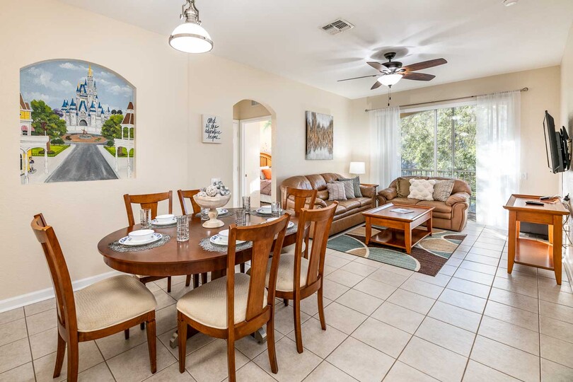 This home away from home features magical touches throughout to enhance your vacation experience