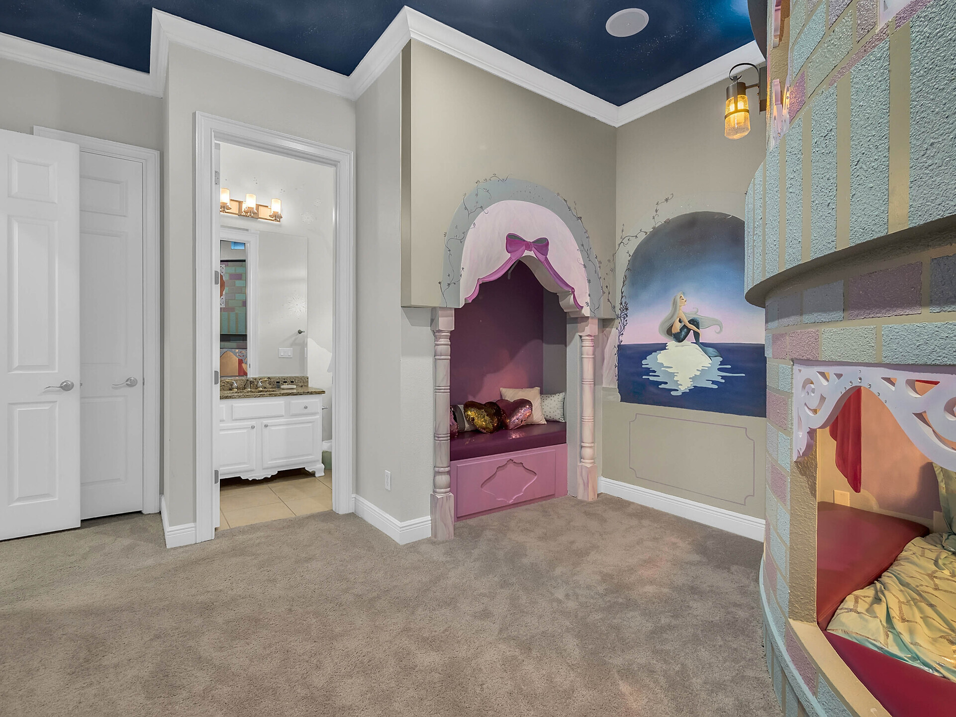 Every royal princess deserves a stay in their own custom castle