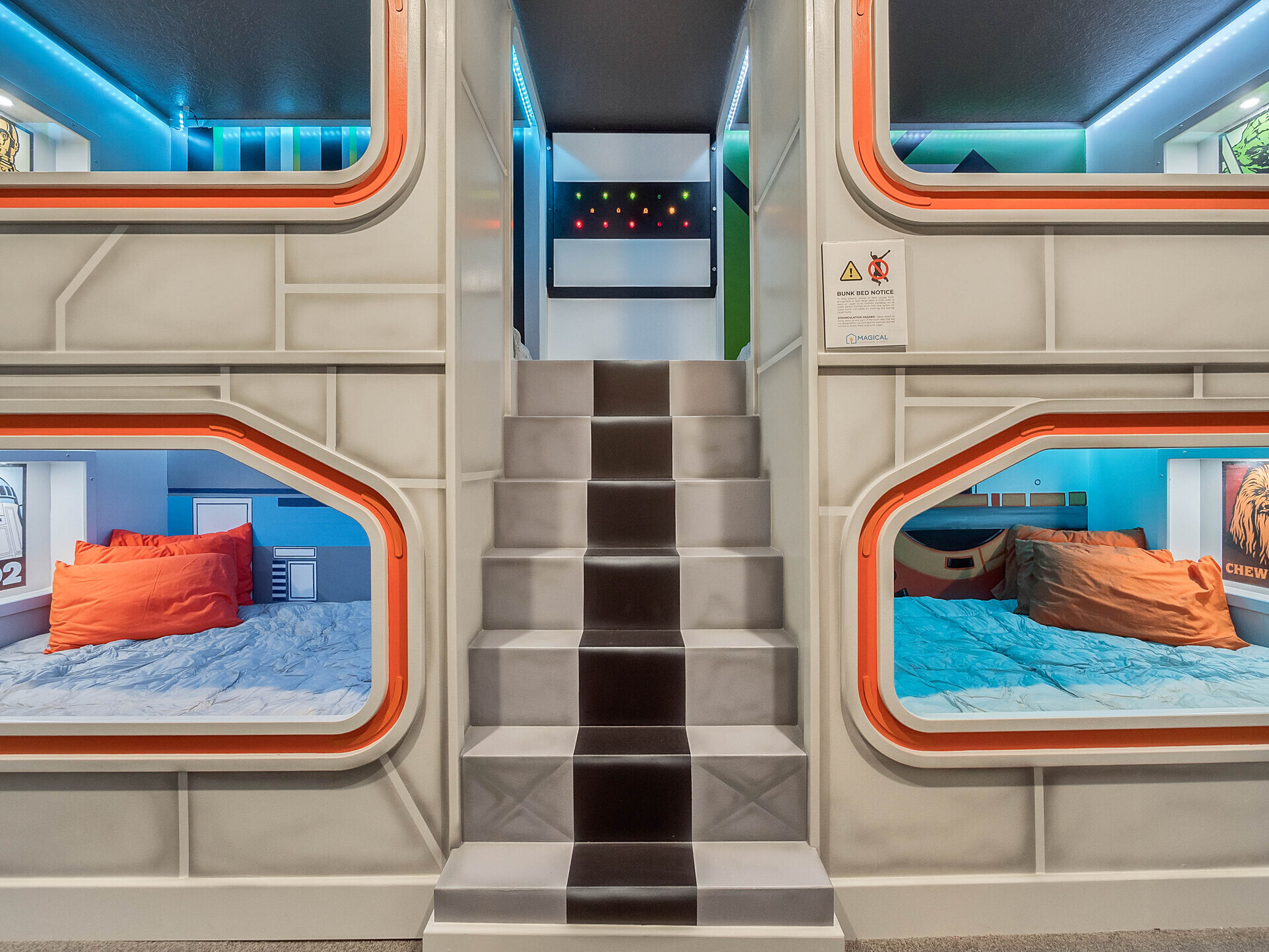 These customized beds will have kids dreaming of other worlds