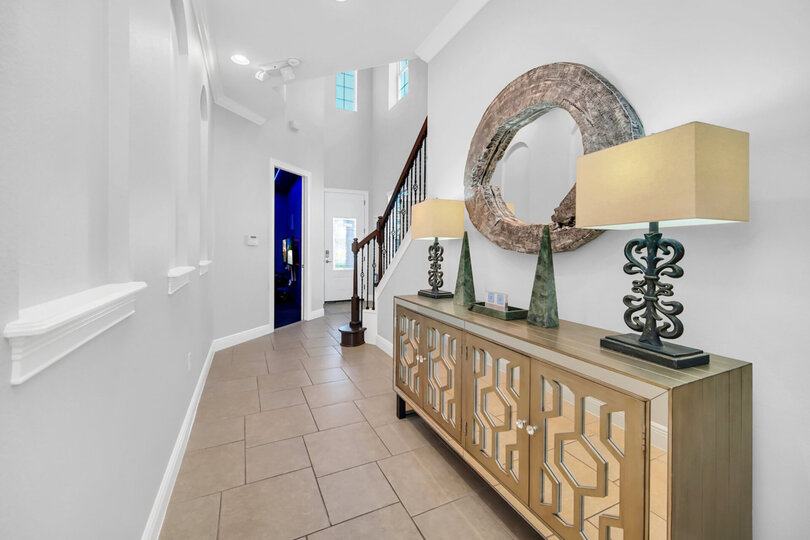 Elegant foyer