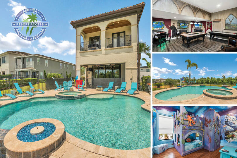 Modern 5 BR Villa in Orlando Oasis,6511, Kissimmee, United States