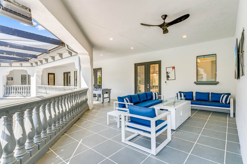 Additional outdoor seating