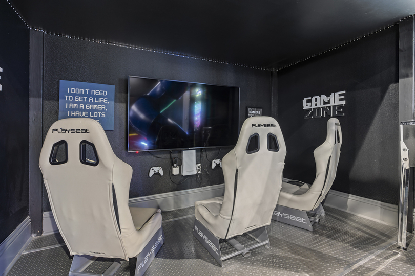 For the gamers of the family, there is an XBOX One gaming set up.