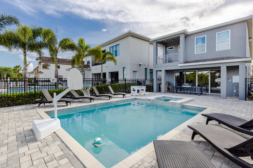 Peaceful 5 Bedroom Villa Oasis in Orlando,6535