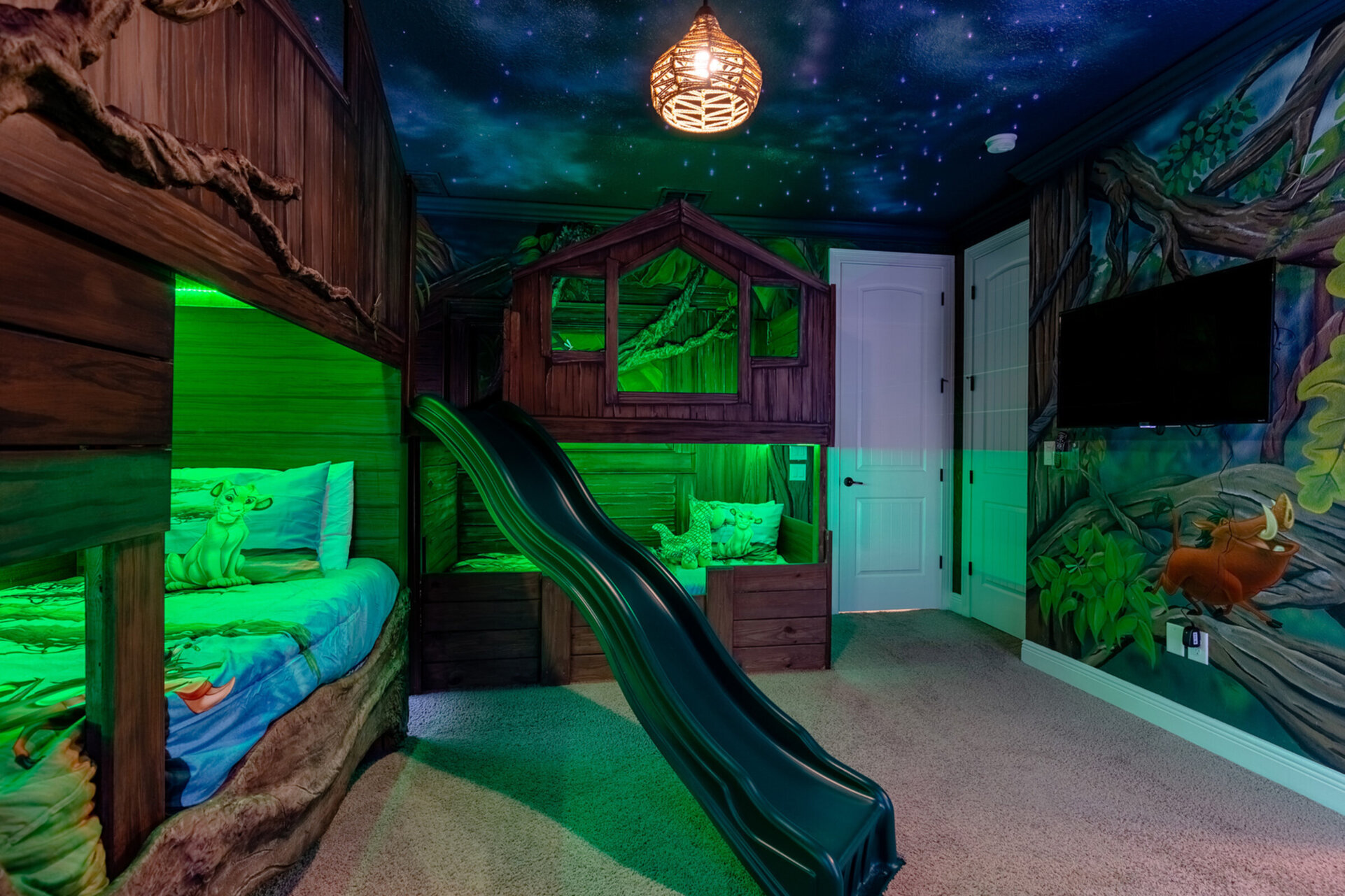 The kids will have their own SMART TV and en-suite bathroom