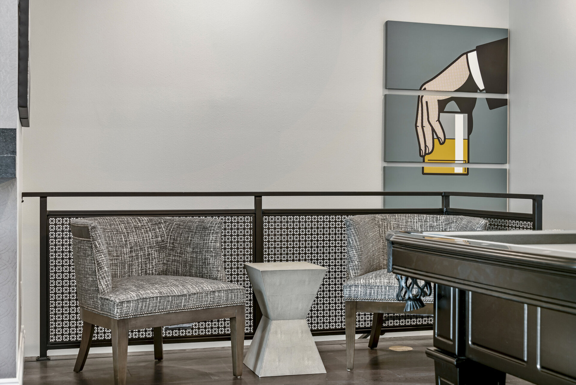 Plenty of seating areas to relax and unwind