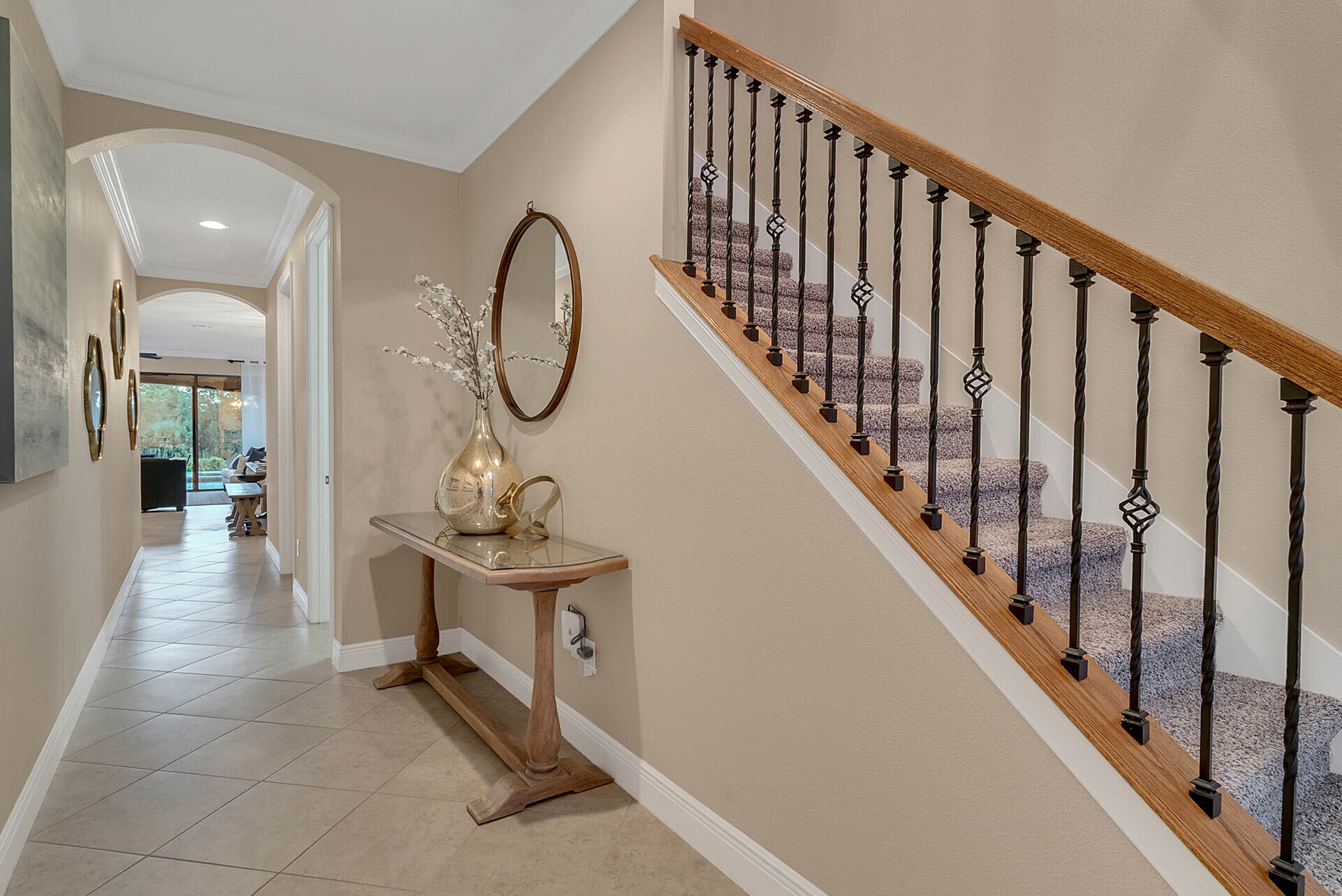Head upstairs for more amazing decor