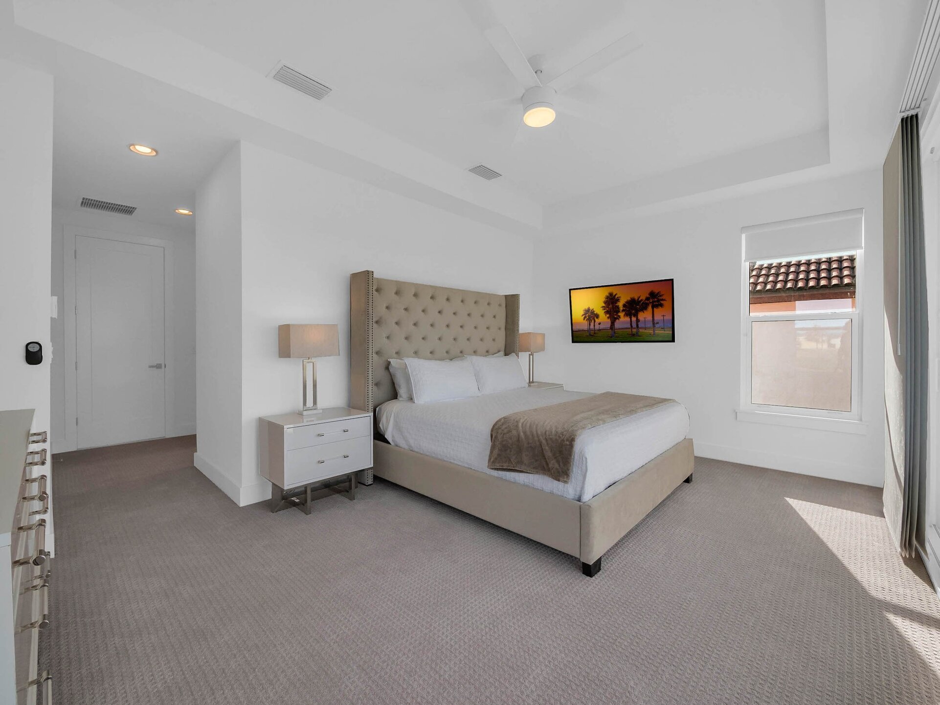 End your night in this luxurious suite with a king bed