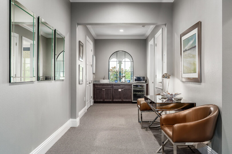 Walk down the upstairs hallway to see the rest of the bedrooms