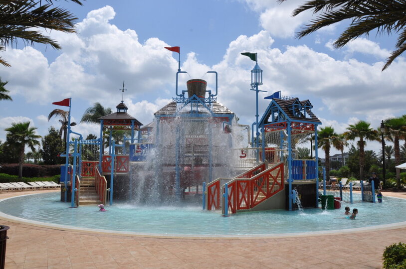 Kids will love the splash pad!