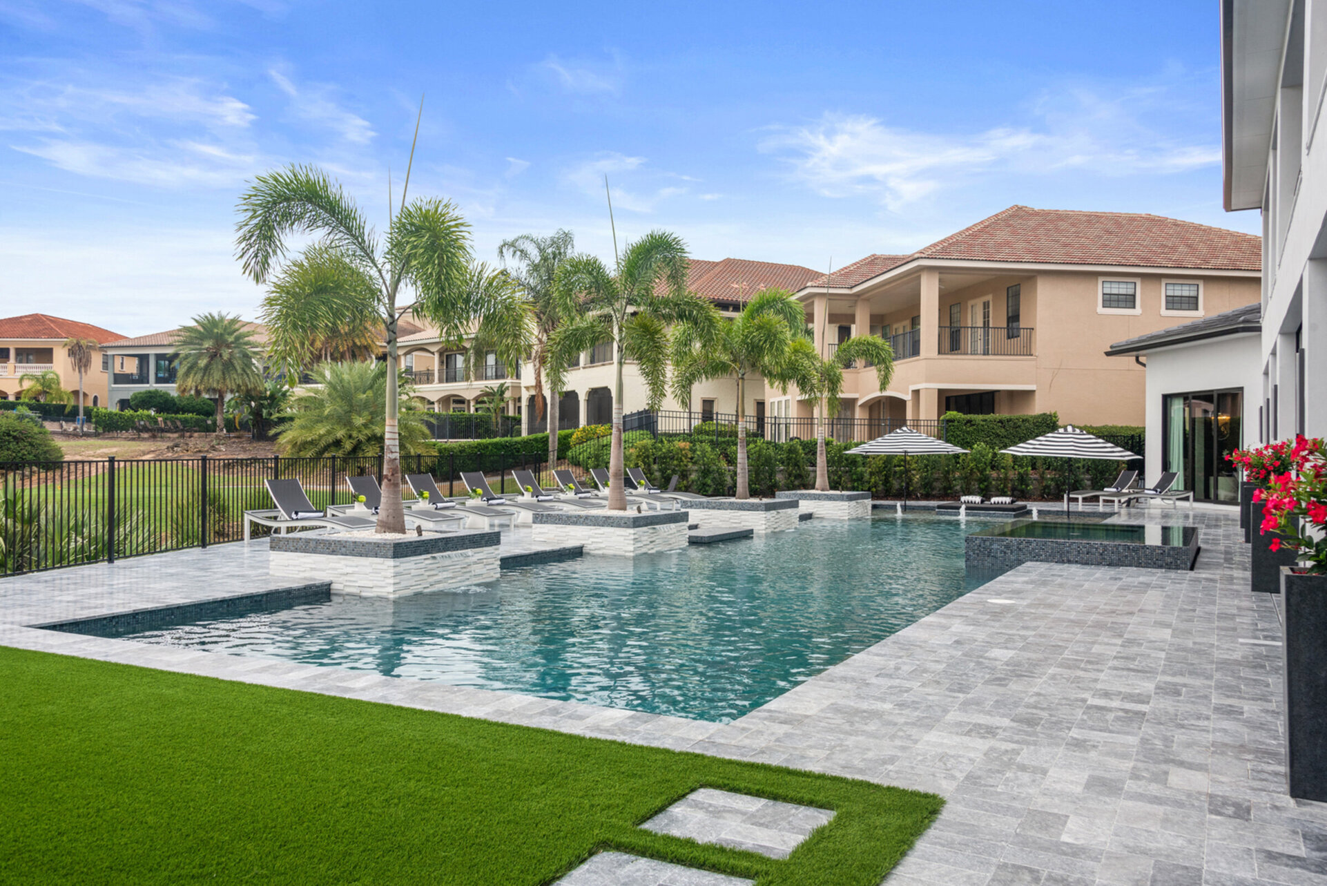 Spend your entire day by the pool enjoying your vacation