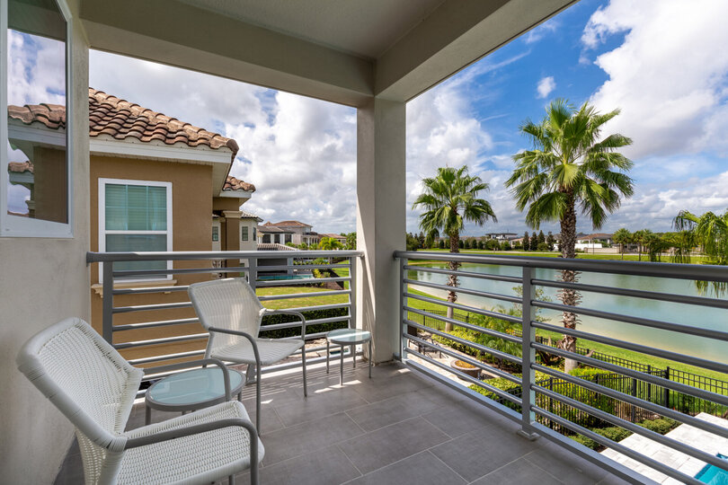 Wake up with coffee on the balcony with a loved one