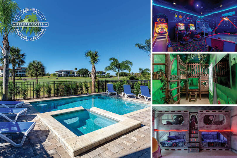 Serene 6 Bedroom Retreat in Orlando Bliss,6574, Kissimmee, United States