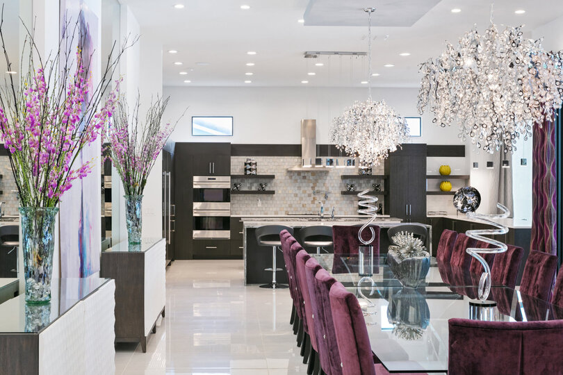 Beautifully design to dining area