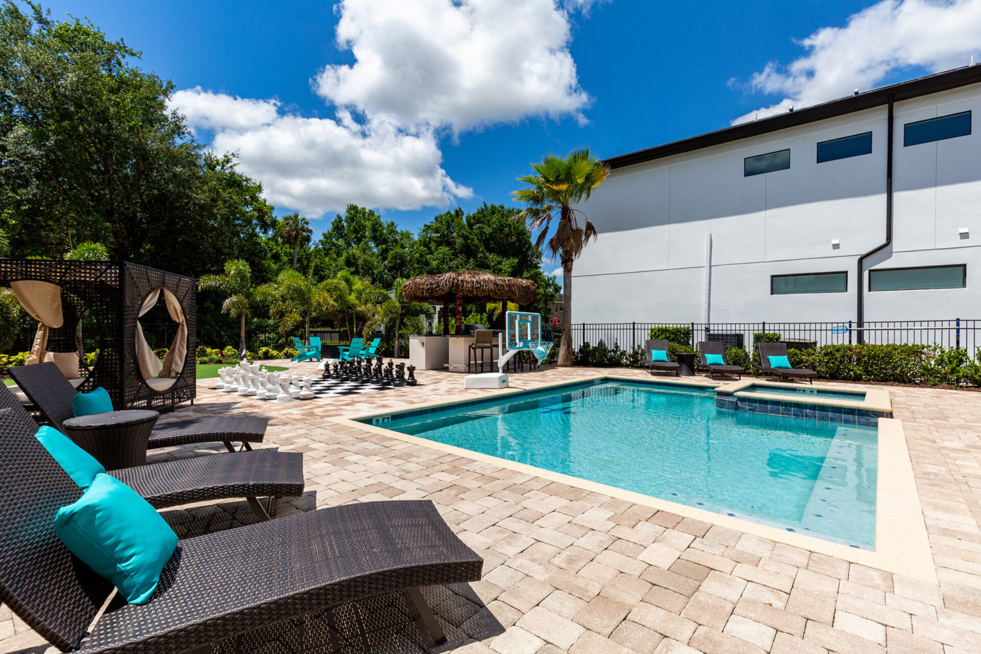 Swim and splash in your private pool