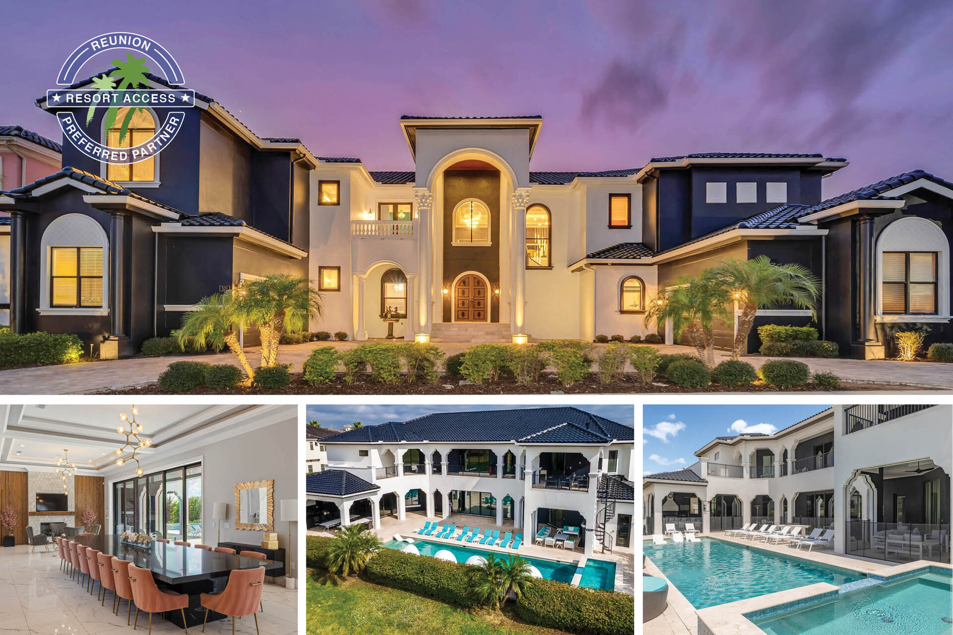 Welcome to The Kingdom at Reunion! A 12 bedroom, 12.5 bathroom home located in prestigious Reunion Resort. PHOTOS UPDATED: March 2024