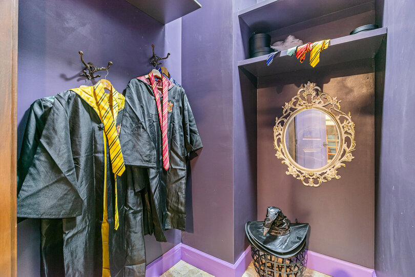 Kids can dress up in their favorite cloaks!