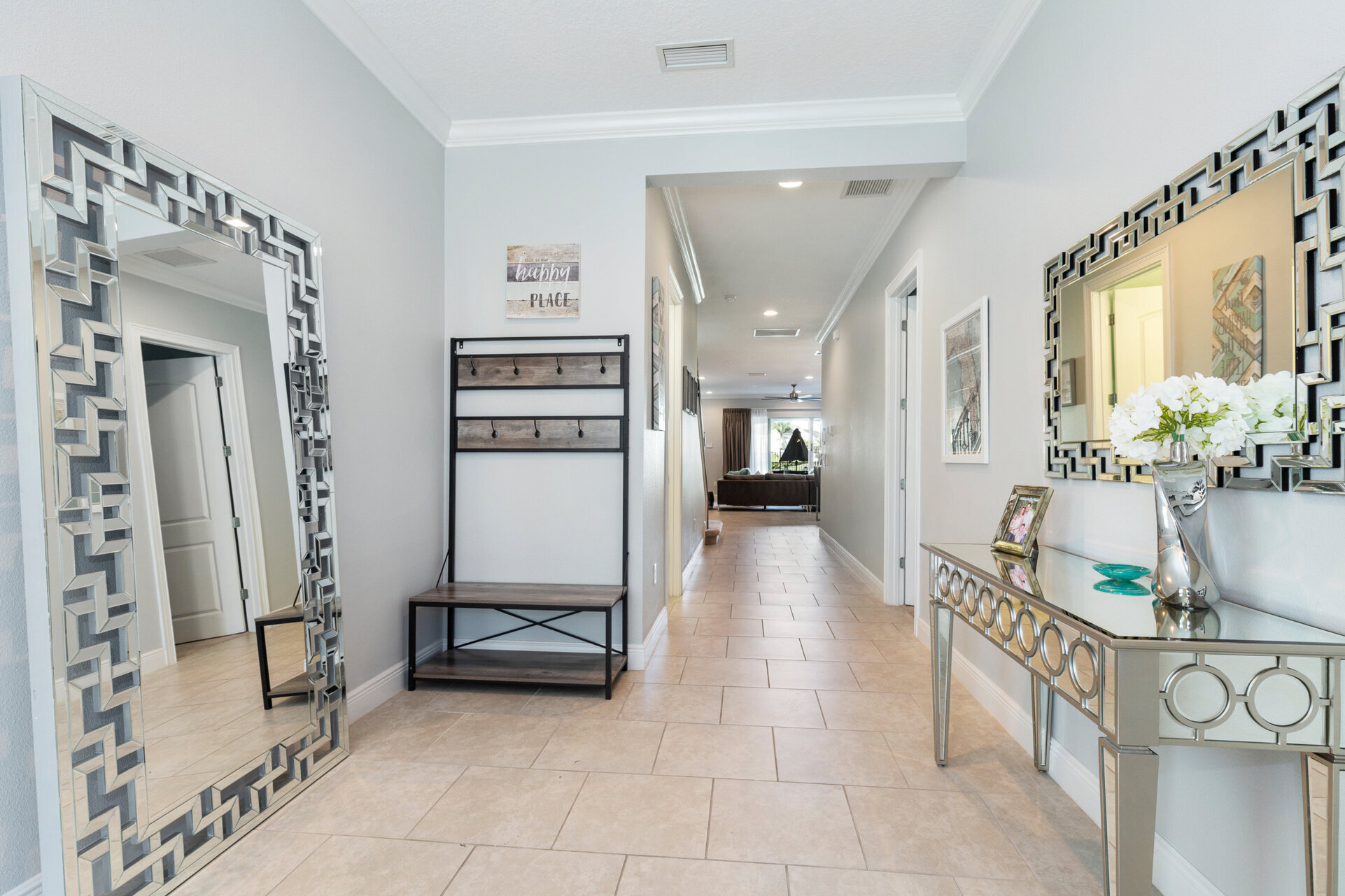 Entry into the home