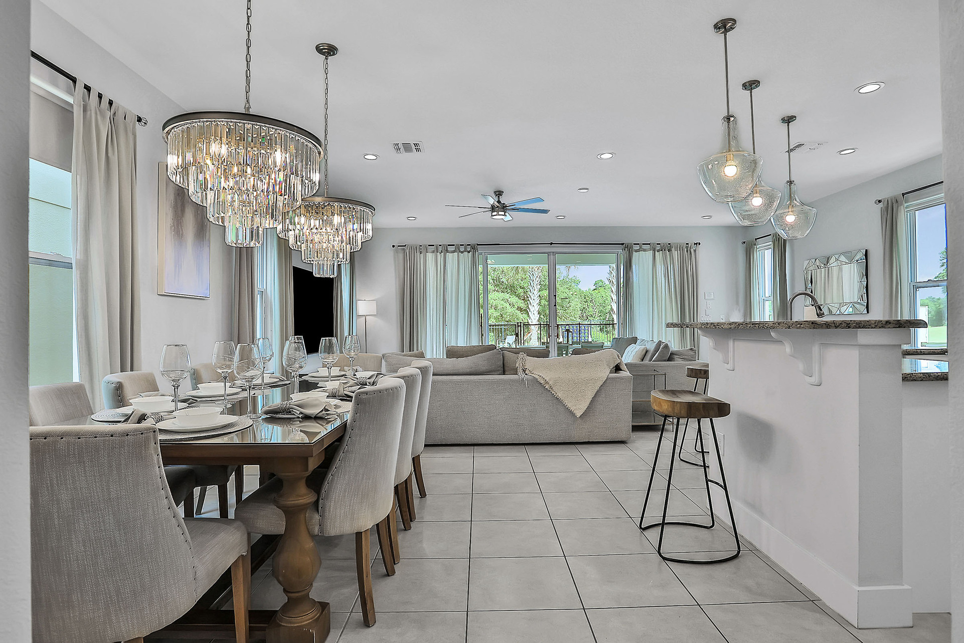 Pack your bags for a one of a kind vacation in this newly furnished home