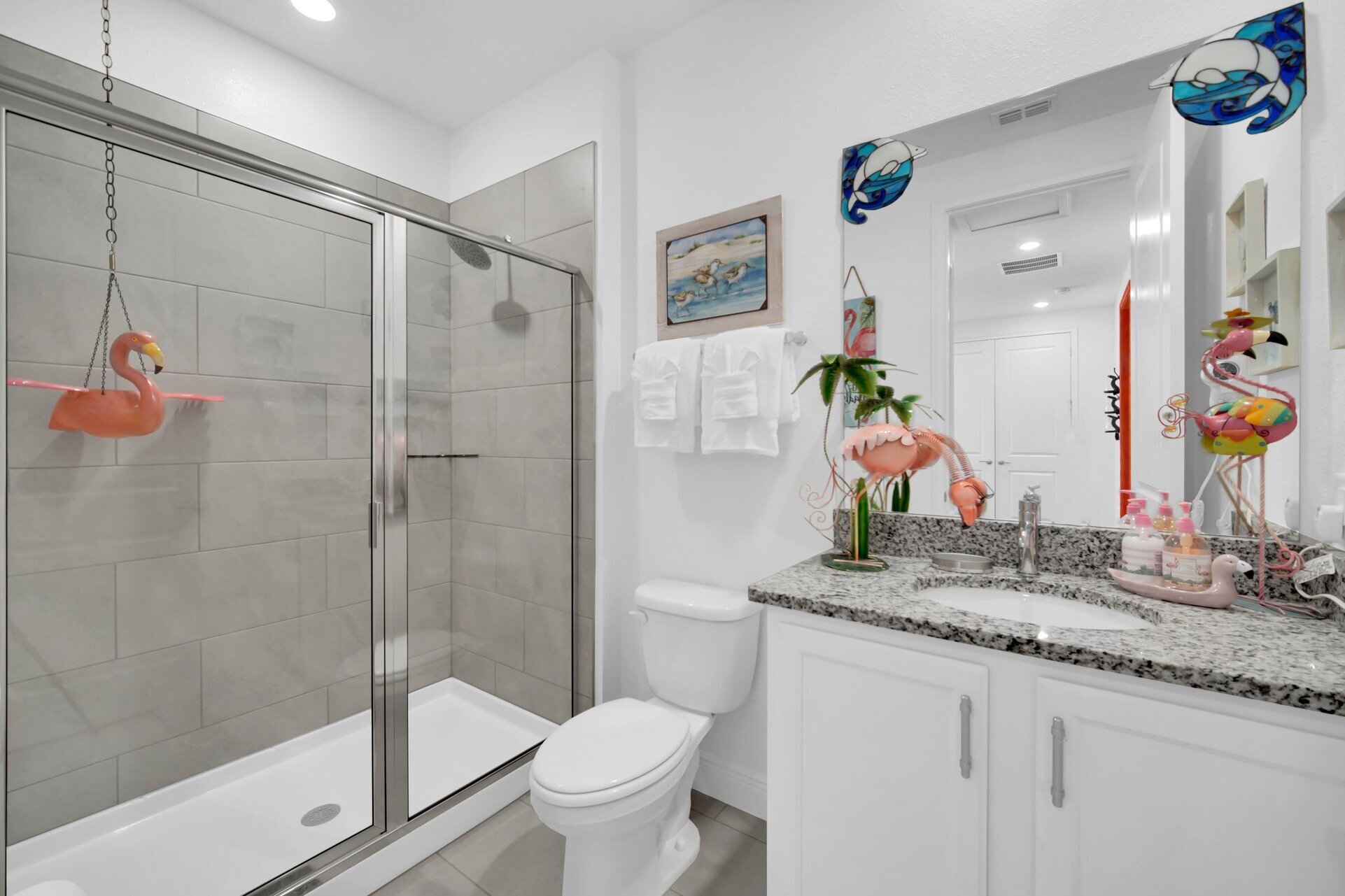 The 2nd family bathroom is located on the 2nd floor.