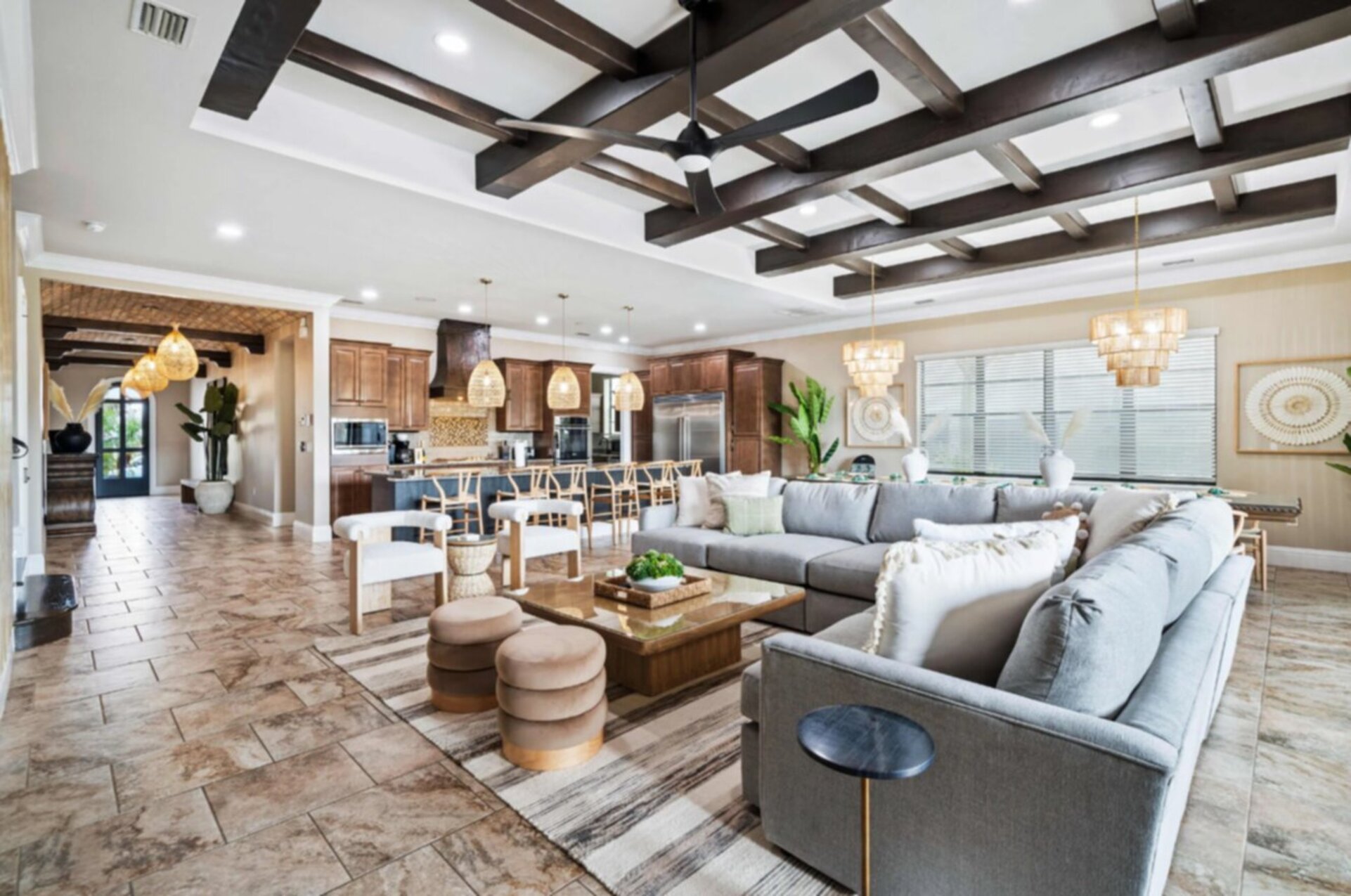 Spacious living area