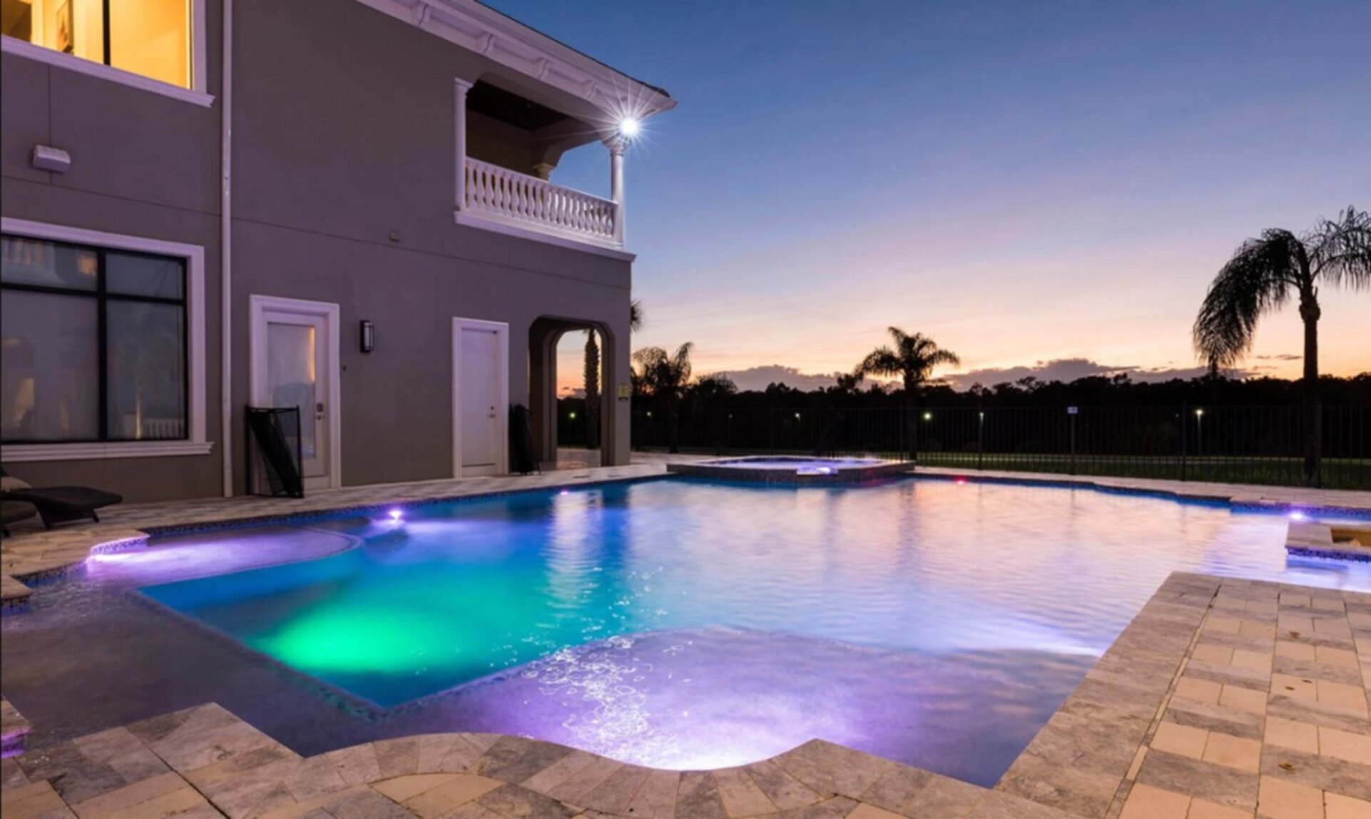 The privacy of this home is one-of-a-kind with simply nature surrounding your outdoor entertainment area and pool deck