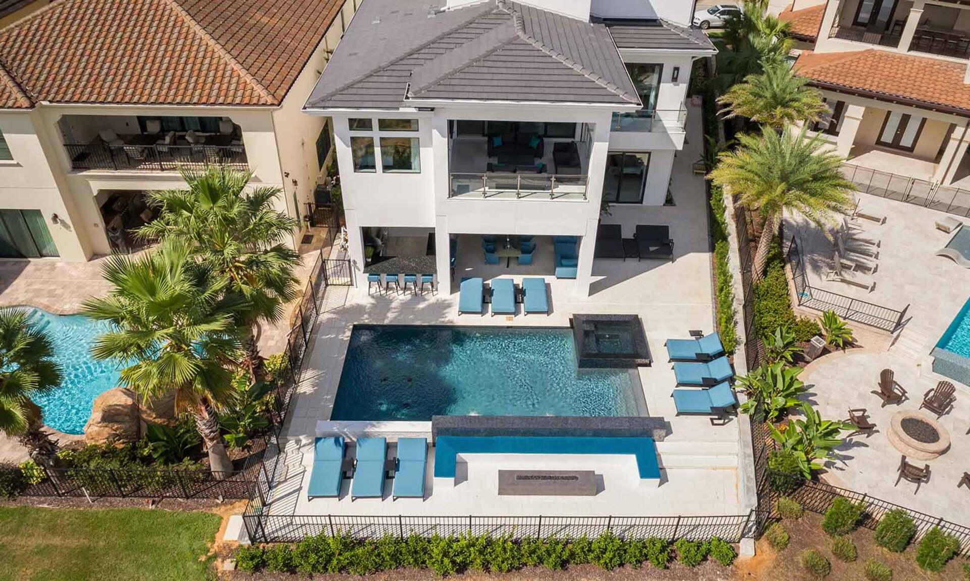 Aerial View of Pool