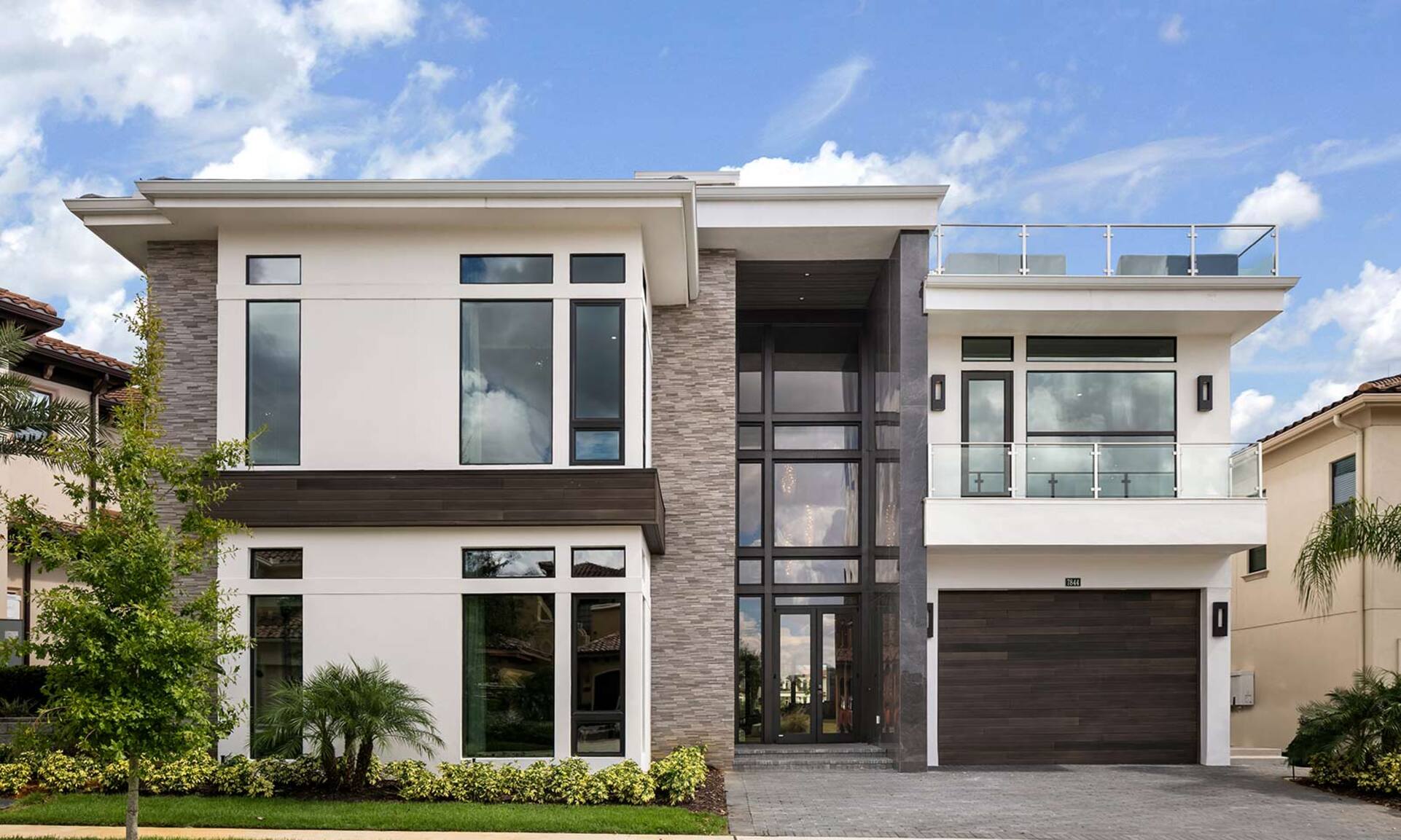 This spectacular 8-bedroom estate in Reunion Resort will spark your creativity from the moment you step inside.