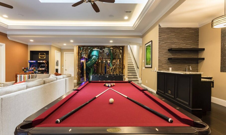 Challenge your friends to a game of pool