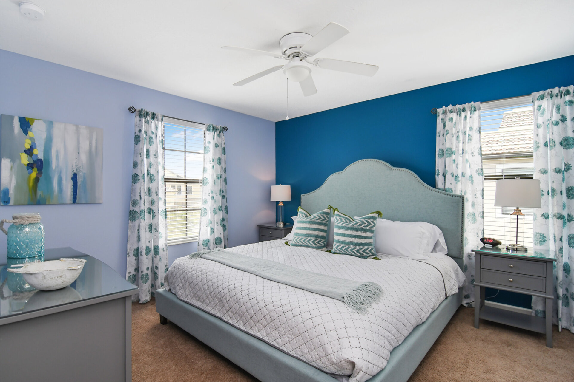 Luxury second floor King suite