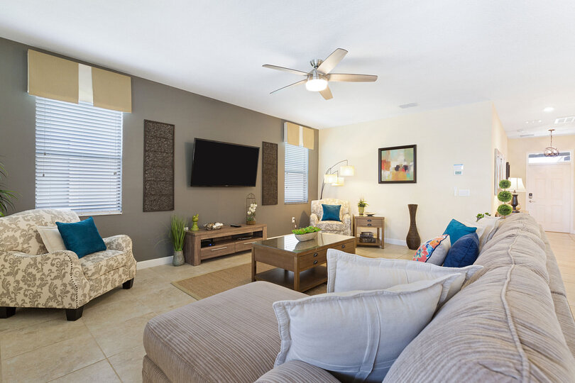 Sit back and enjoy a movie on the SMART TV