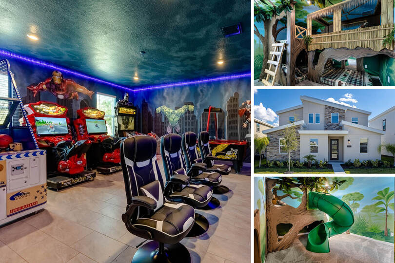 Orlando Oasis: 7 Bedrooms, Orlando Villa 6660, Davenport, United States