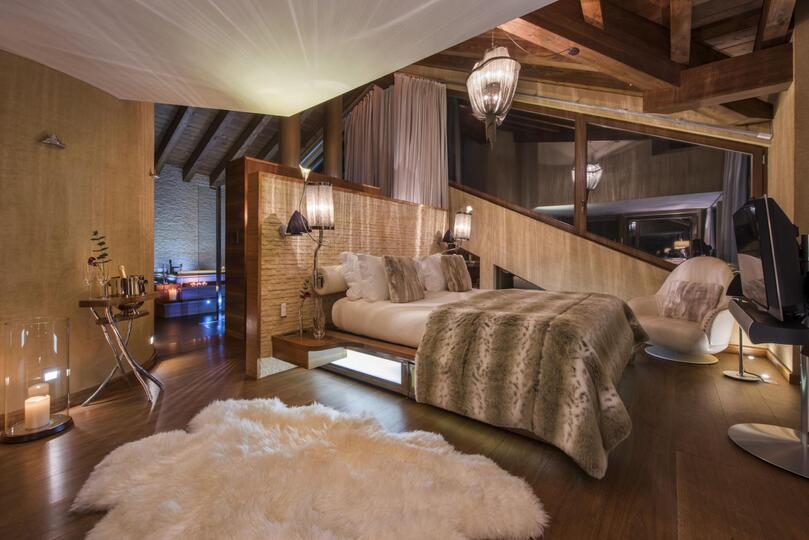 Matterhorn Views & Alpine Elegance, Luxury Valais Chalet 1407