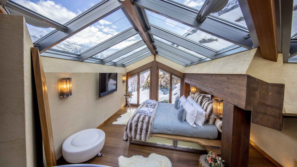 Matterhorn Views & Alpine Elegance, Luxury Valais Chalet 1407