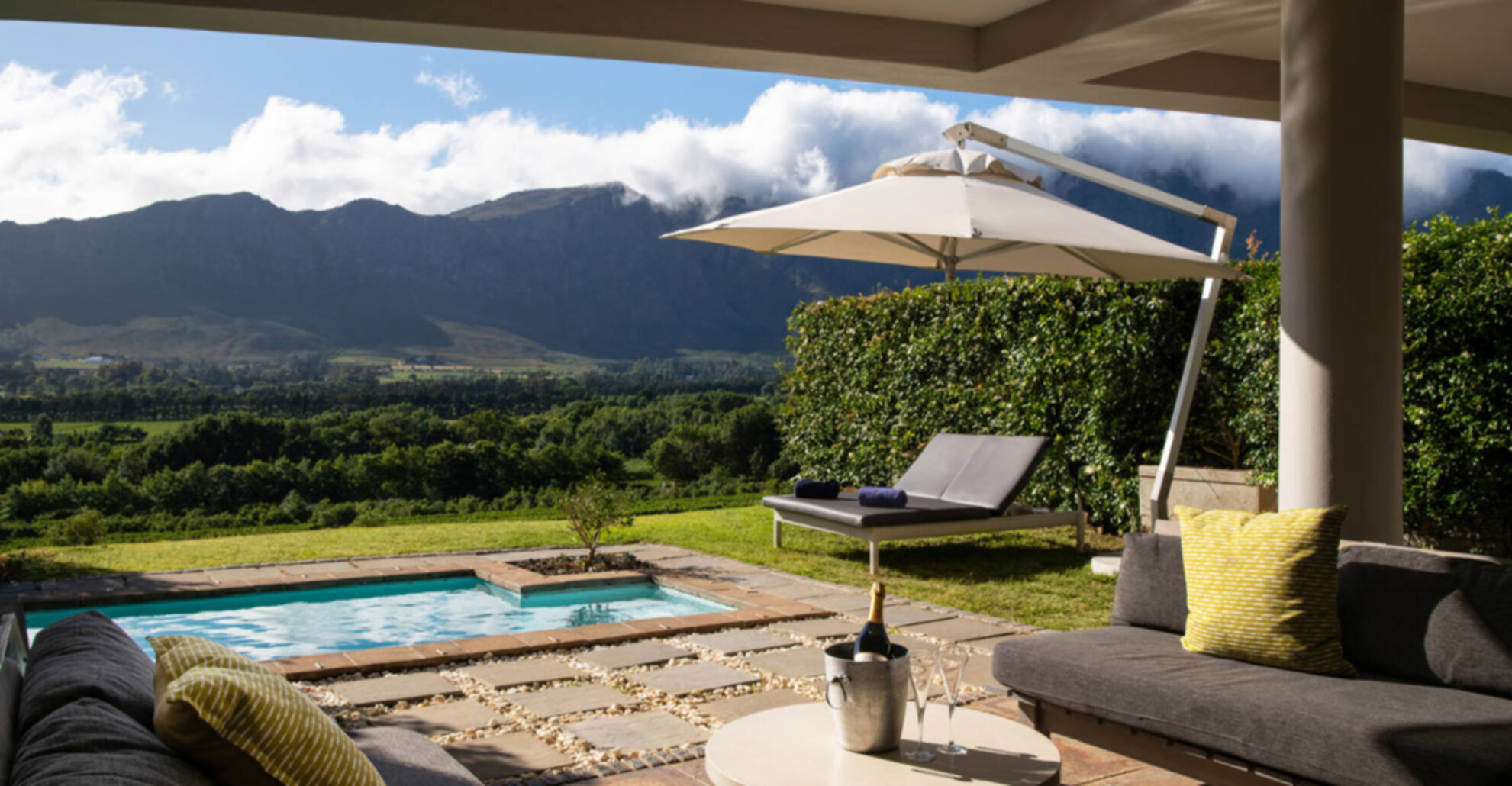 Cap Classique Vineyard Pool Suites with Private Pool 1043