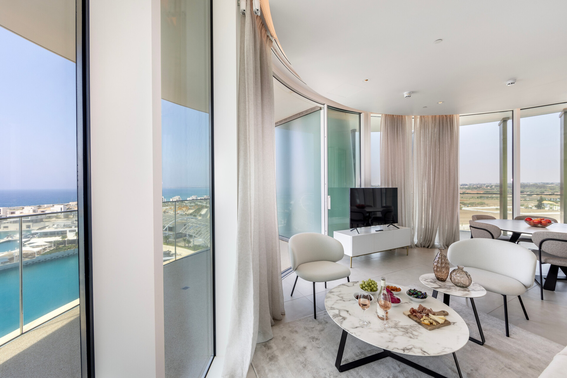 5 Star Villa Ayia Napa Marina East Tower - Luxury Oceanfront Suite