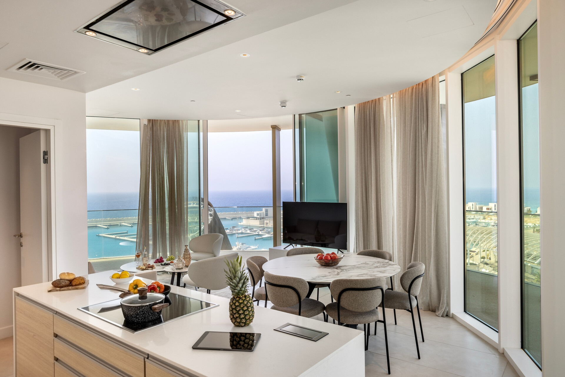 5 Star Villa Ayia Napa Marina East Tower - Luxury Oceanfront Suite