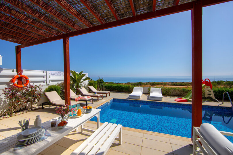 5 Star Villa Artisan Seafront Escape - Panoramic Coastal Retreat, Paralimni, Cyprus