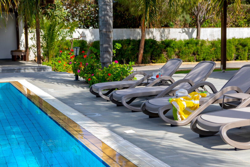 5 Star Villa Cape Greco Palm Oasis - Private Garden Retreat