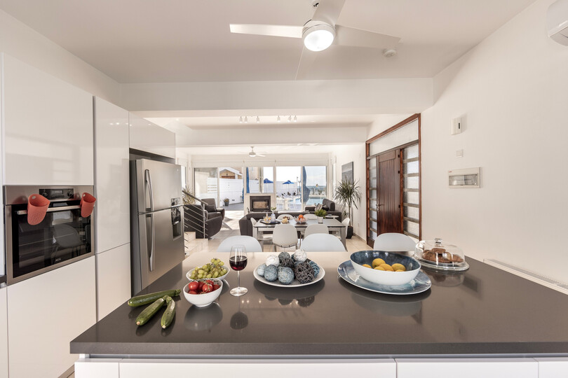 5 Star Villa Faros Beachfront Escape - Sunset Seaside Retreat