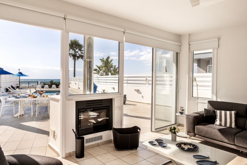 5 Star Villa Faros Beachfront Escape - Sunset Seaside Retreat