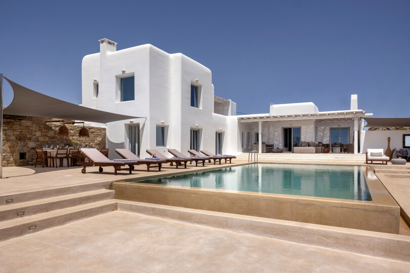 5 Star Villa Mykonos Seaview Alea - Exclusive Luxury Island Escape