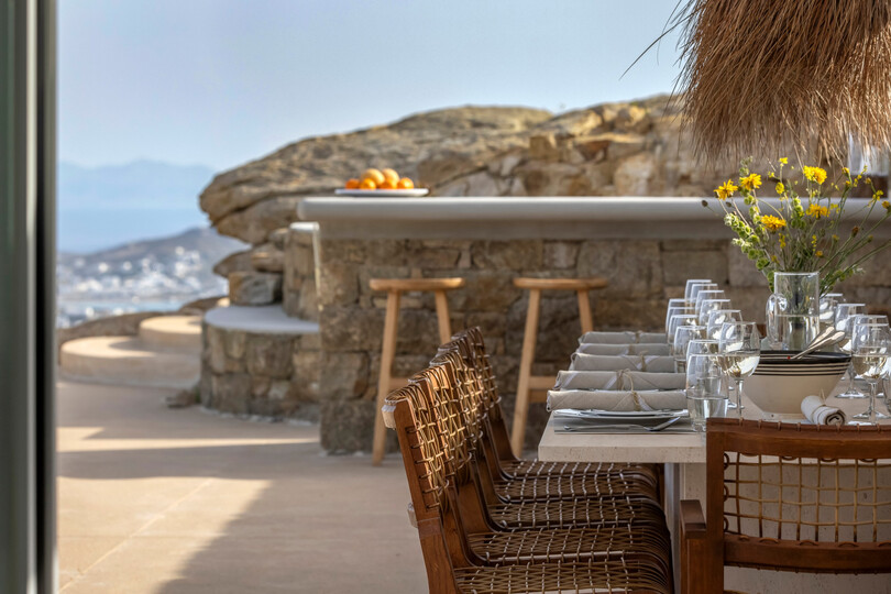 5 Star Villa Mykonos Seaview Alea - Exclusive Luxury Island Escape