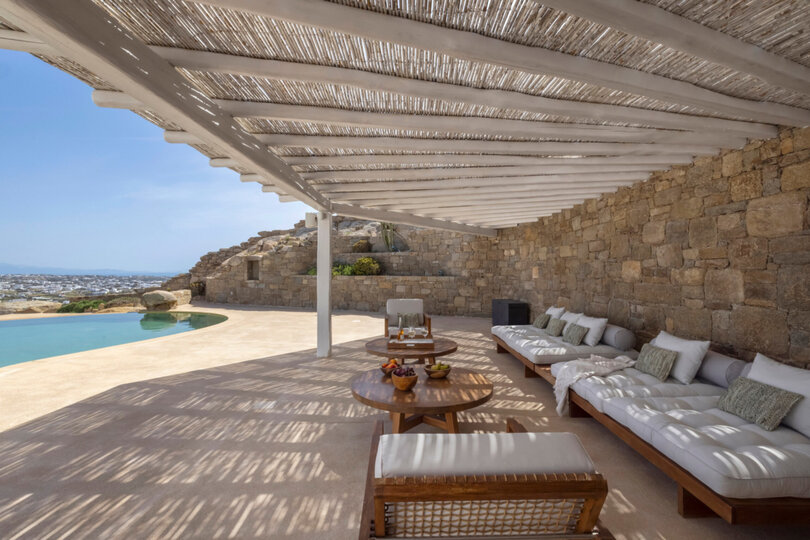 5 Star Villa Mykonos Seaview Alea - Exclusive Luxury Island Escape