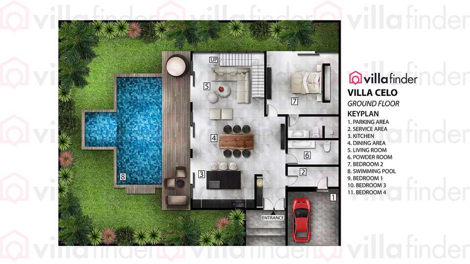 5 Star Villa Amara - Contemporary Tropical Luxury